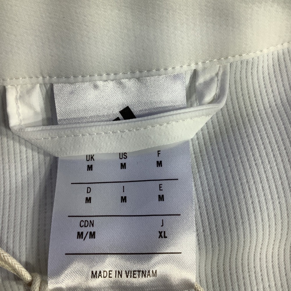 Adidas Z.N.E. Woven Track Top Mens White‎ Black Full Zip Jacket Size M NWT - Picture 6 of 16